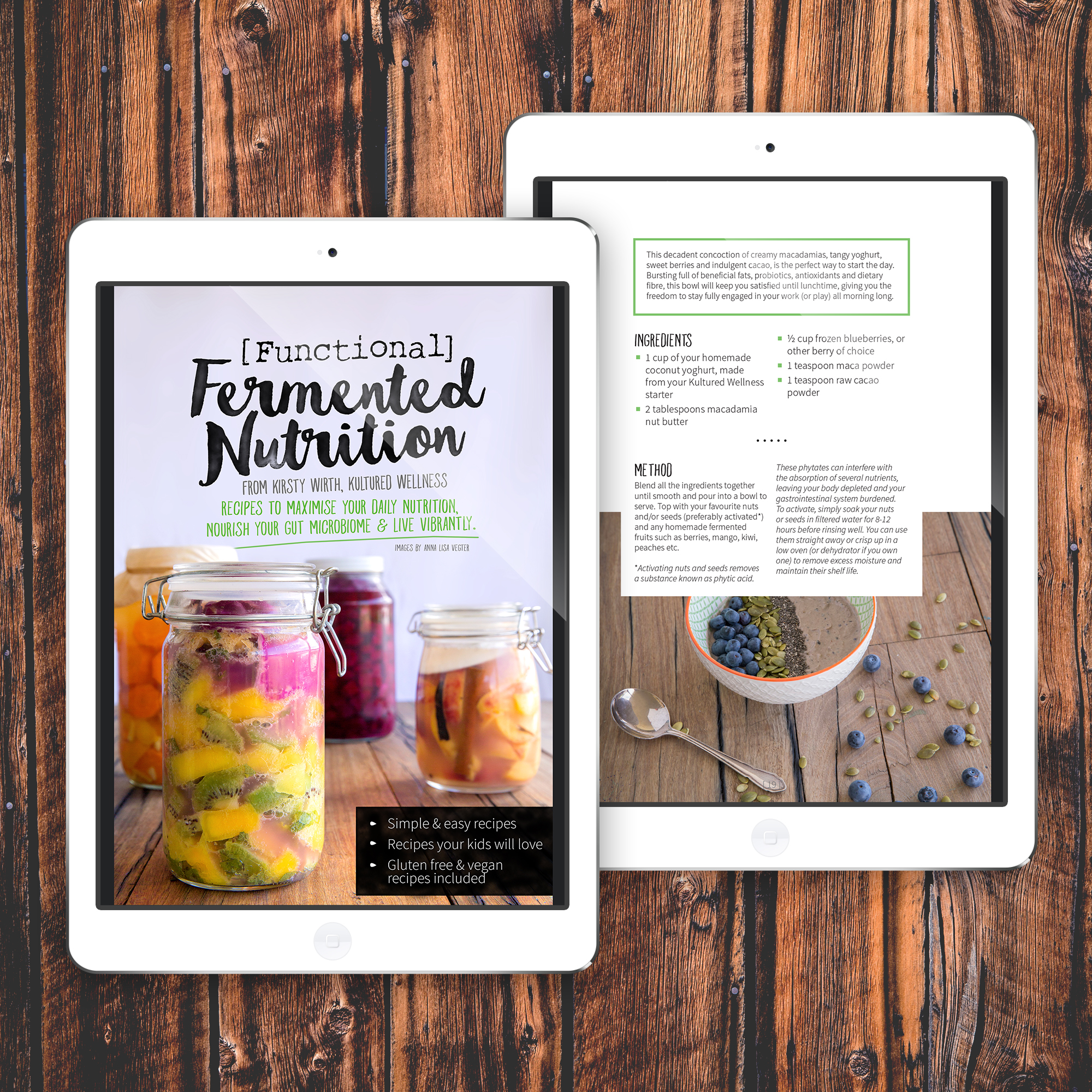  eBook design for Kultured Wellness.&nbsp; 