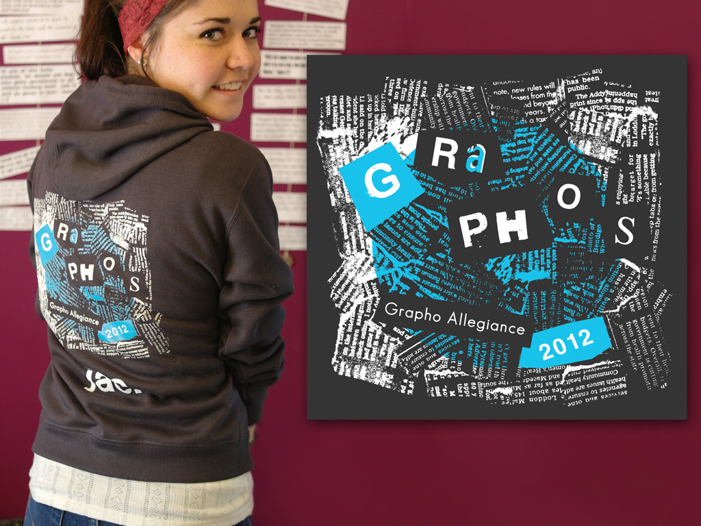  Year 1 - The Grapho Club held a competition to design a graphic for their hoodies. I was lucky enough to win! 