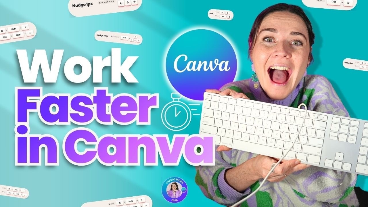 video thumbnail for '5 Canva Shortcuts I Use Every Single Time I Design'