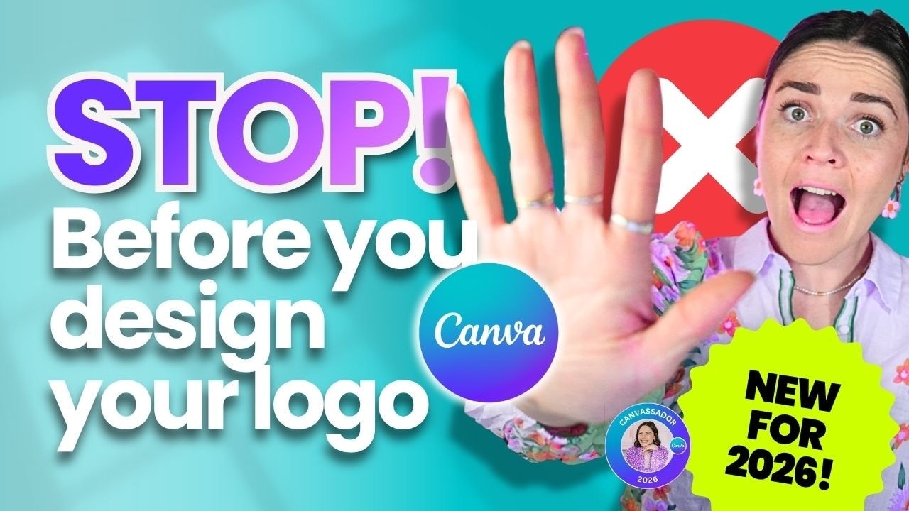 video thumbnail for 'Stop Making These Canva Logo Design Mistakes | Do's & Don'ts'
